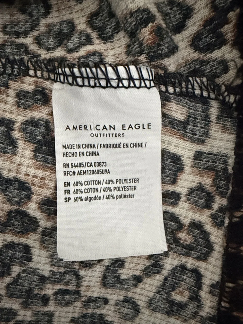 American Eagle Outfitters Leopard Print Mini Dress - Picture 5 of 5